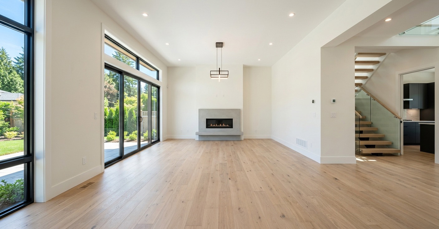 Living Room — Modern — before staging