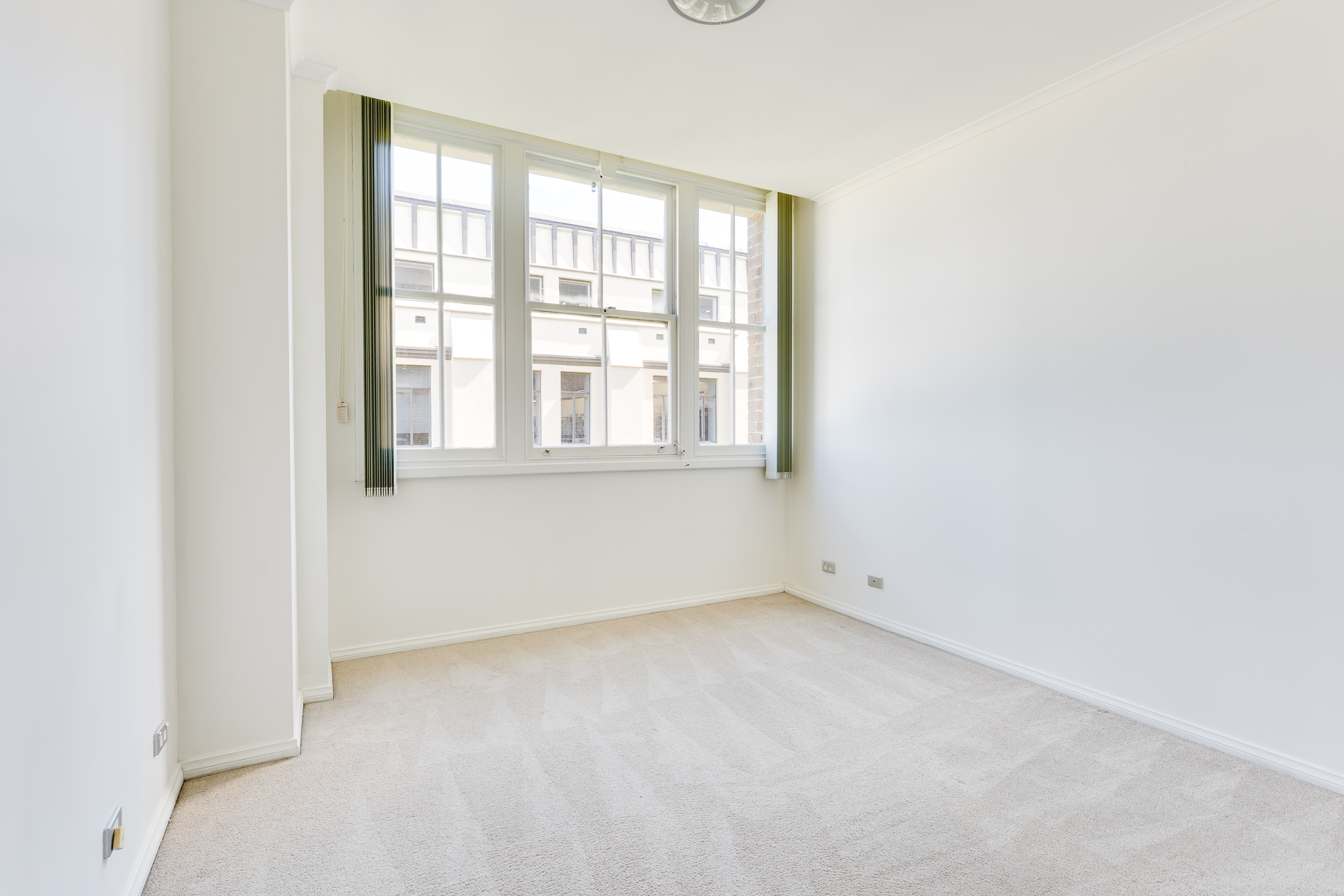 Bedroom — Scandanavian — before staging