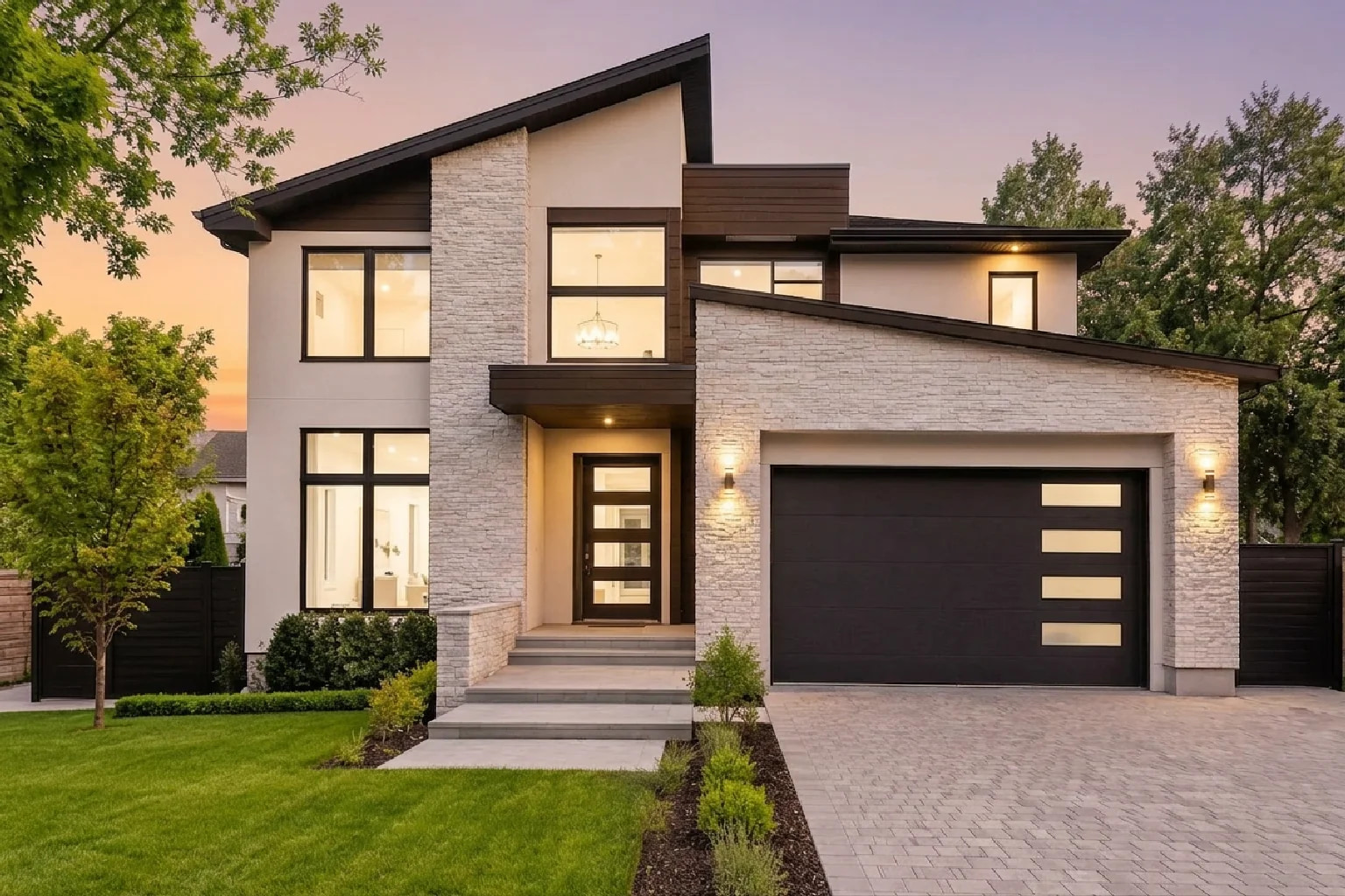 Facade — Twilight, after staging